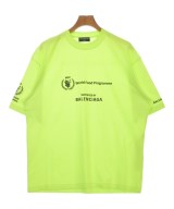 BALENCIAGA（バレンシアガ）Tシャツ・カットソー 黄 サイズ:M メンズ/2200616582039