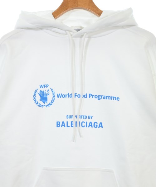 BALENCIAGA（バレンシアガ）パーカー 白 サイズ:XS メンズ/2200616582046