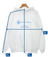 BALENCIAGA（バレンシアガ）パーカー 白 サイズ:XS メンズ/2200616582046