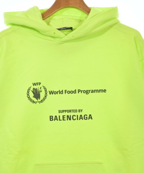 BALENCIAGA（バレンシアガ）パーカー 黄 サイズ:M メンズ/2200616582053