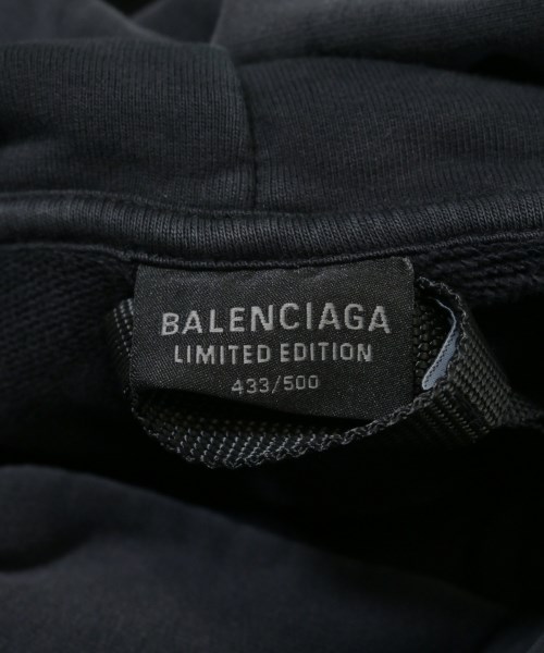 BALENCIAGA（バレンシアガ）パーカー 黒 サイズ:L メンズ/2200616788035