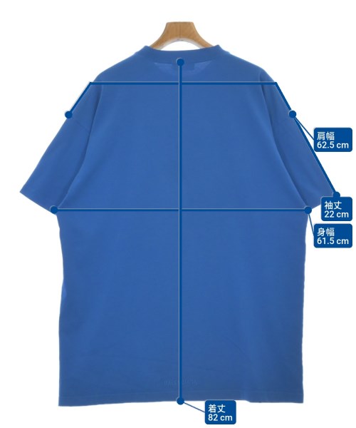 BALENCIAGA（バレンシアガ）Tシャツ・カットソー 青 サイズ:2(M位) メンズ/2200617091011