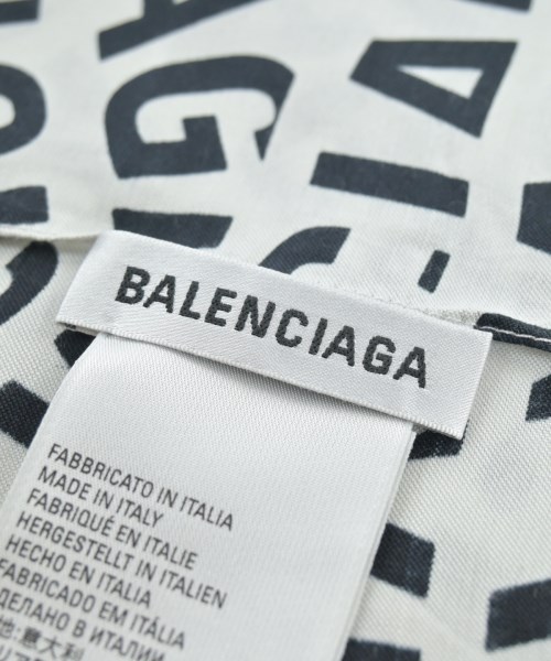 BALENCIAGA（バレンシアガ）ストール 白 サイズ:- レディース/2200617112334