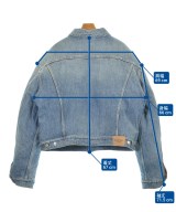 BALENCIAGA（バレンシアガ）デニムジャケット 青 サイズ:42(XS位) メンズ/2200617757016