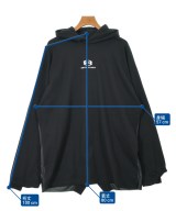 BALENCIAGA（バレンシアガ）パーカー 黒 サイズ:2(M位) メンズ/2200617757023