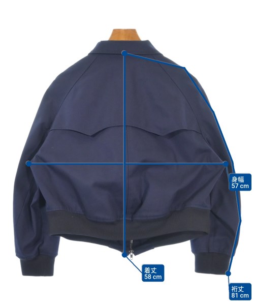 BALENCIAGA（バレンシアガ）ブルゾン 紺 サイズ:40(L位) メンズ/2200617776048