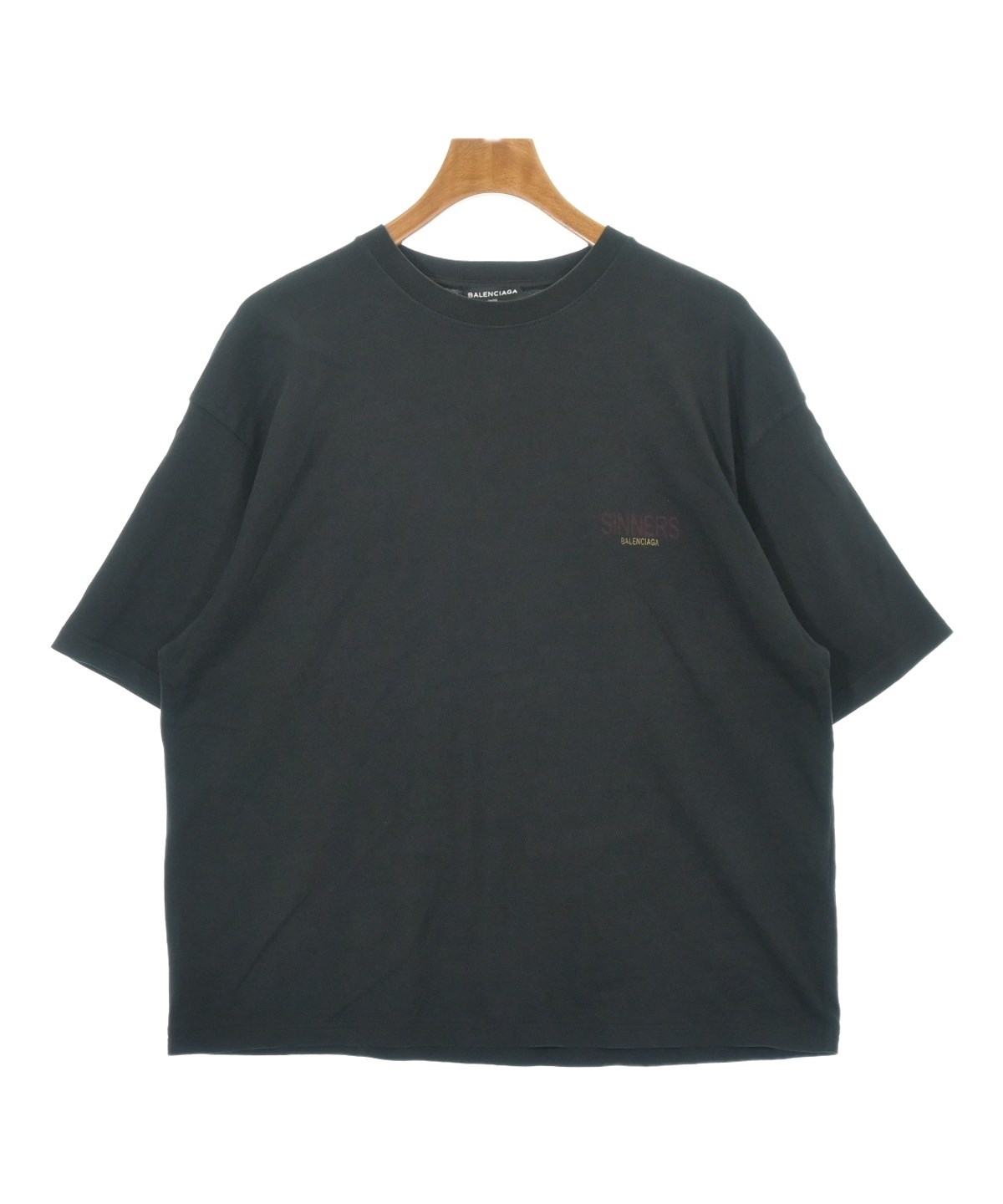 BALENCIAGA（バレンシアガ）Tシャツ・カットソー 黒 サイズ:M メンズ 
