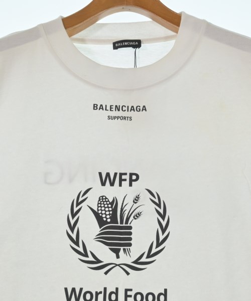 BALENCIAGA（バレンシアガ）Tシャツ・カットソー 白 サイズ:XL メンズ/2200618452071