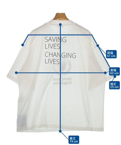 BALENCIAGA（バレンシアガ）Tシャツ・カットソー 白 サイズ:XL メンズ/2200618452071