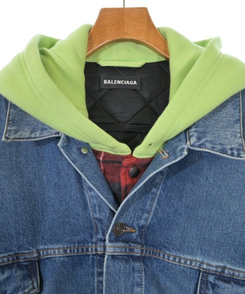 BALENCIAGA（バレンシアガ）デニムジャケット 青 サイズ:50(XL位) メンズ/2200618479016