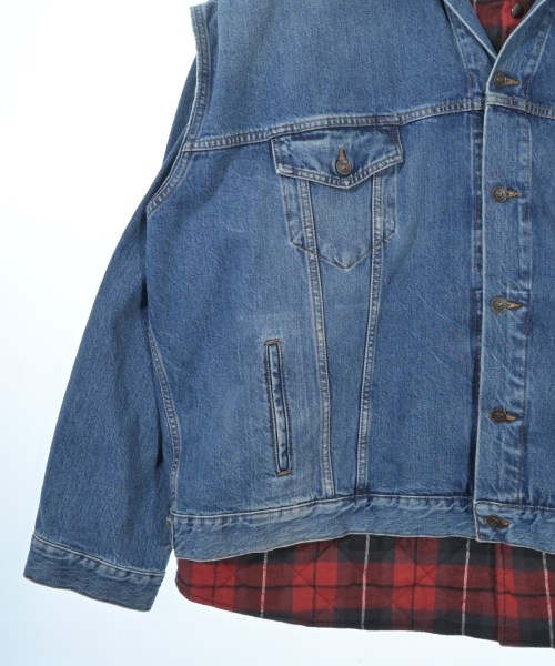 BALENCIAGA（バレンシアガ）デニムジャケット 青 サイズ:50(XL位) メンズ/2200618479016