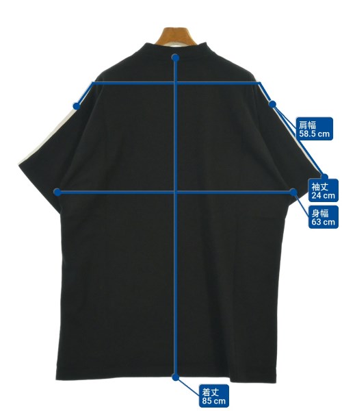 BALENCIAGA（バレンシアガ）Tシャツ・カットソー 黒 サイズ:3(L位) メンズ/2200618479023