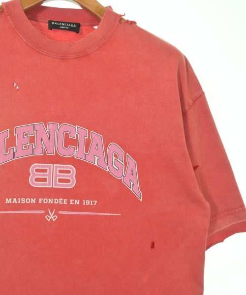 BALENCIAGA（バレンシアガ）Tシャツ・カットソー 赤 サイズ:XXS メンズ/2200618827114