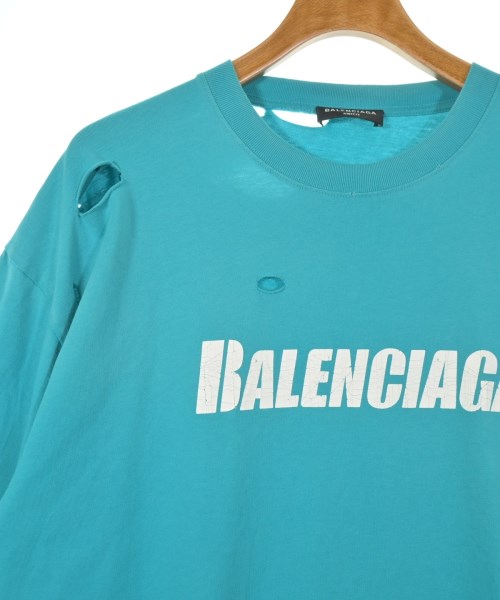 BALENCIAGA（バレンシアガ）Tシャツ・カットソー 青 サイズ:M メンズ/2200618827121