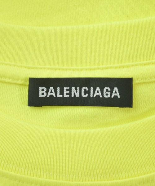 BALENCIAGA（バレンシアガ）Tシャツ・カットソー 黄 サイズ:XS メンズ/2200618827138