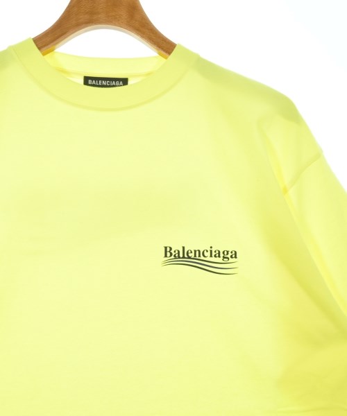 BALENCIAGA（バレンシアガ）Tシャツ・カットソー 黄 サイズ:XS メンズ/2200618827138