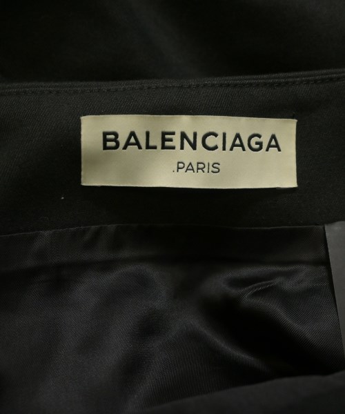 BALENCIAGA（バレンシアガ）ひざ丈スカート 黒 サイズ:36(XS位) レディース/2200607183054