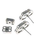 BALENCIAGA（バレンシアガ）ピアス シルバー サイズ:- レディース/2200619129132