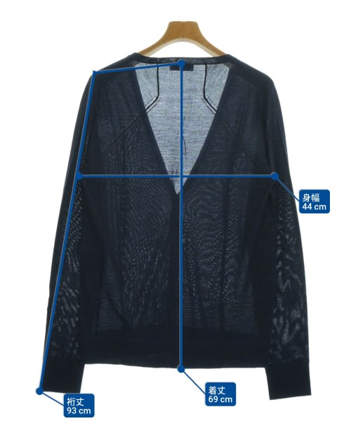 BALENCIAGA（バレンシアガ）カーディガン 紺 サイズ:M メンズ/2200619272050