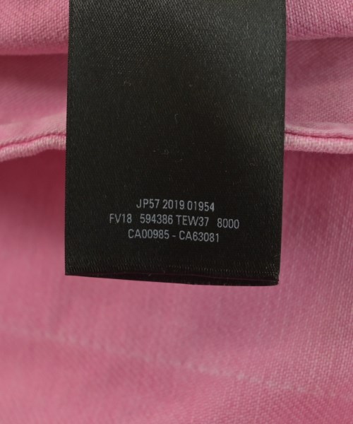 BALENCIAGA（バレンシアガ）デニムジャケット ピンク サイズ:36(XS位) メンズ/2200619324018