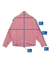BALENCIAGA（バレンシアガ）デニムジャケット ピンク サイズ:36(XS位) メンズ/2200619324018