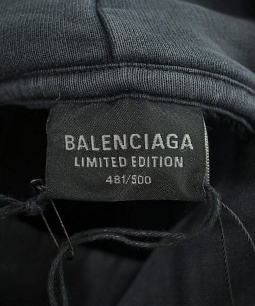 BALENCIAGA（バレンシアガ）パーカー 黒 サイズ:3(L位) メンズ/2200619324025