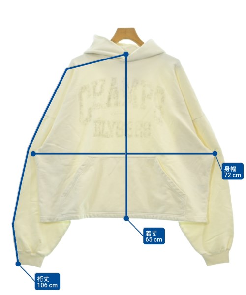 BALENCIAGA（バレンシアガ）パーカー 白 サイズ:3(L位) メンズ/2200619324049