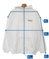 BALENCIAGA（バレンシアガ）パーカー 白 サイズ:M メンズ/2200619324094