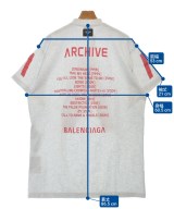BALENCIAGA（バレンシアガ）Tシャツ・カットソー グレー サイズ:1(S位) メンズ/2200619324131