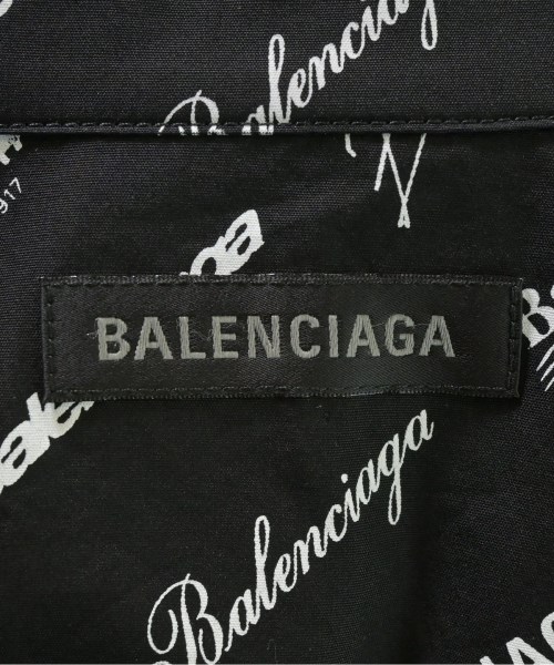 BALENCIAGA（バレンシアガ）カジュアルシャツ 黒 サイズ:37(XS位) メンズ/2200619324148