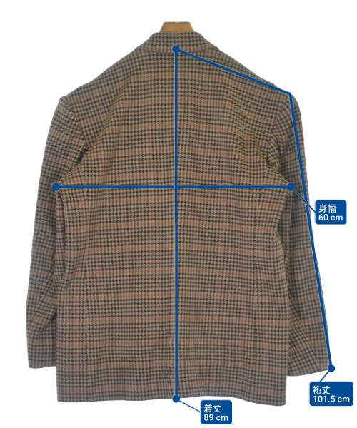 BALENCIAGA（バレンシアガ）テーラードジャケット ベージュ サイズ:L メンズ/2200619653057