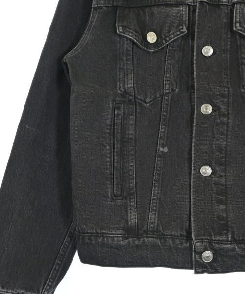 BALENCIAGA（バレンシアガ）デニムジャケット 黒 サイズ:44(S位) メンズ/2200609980538
