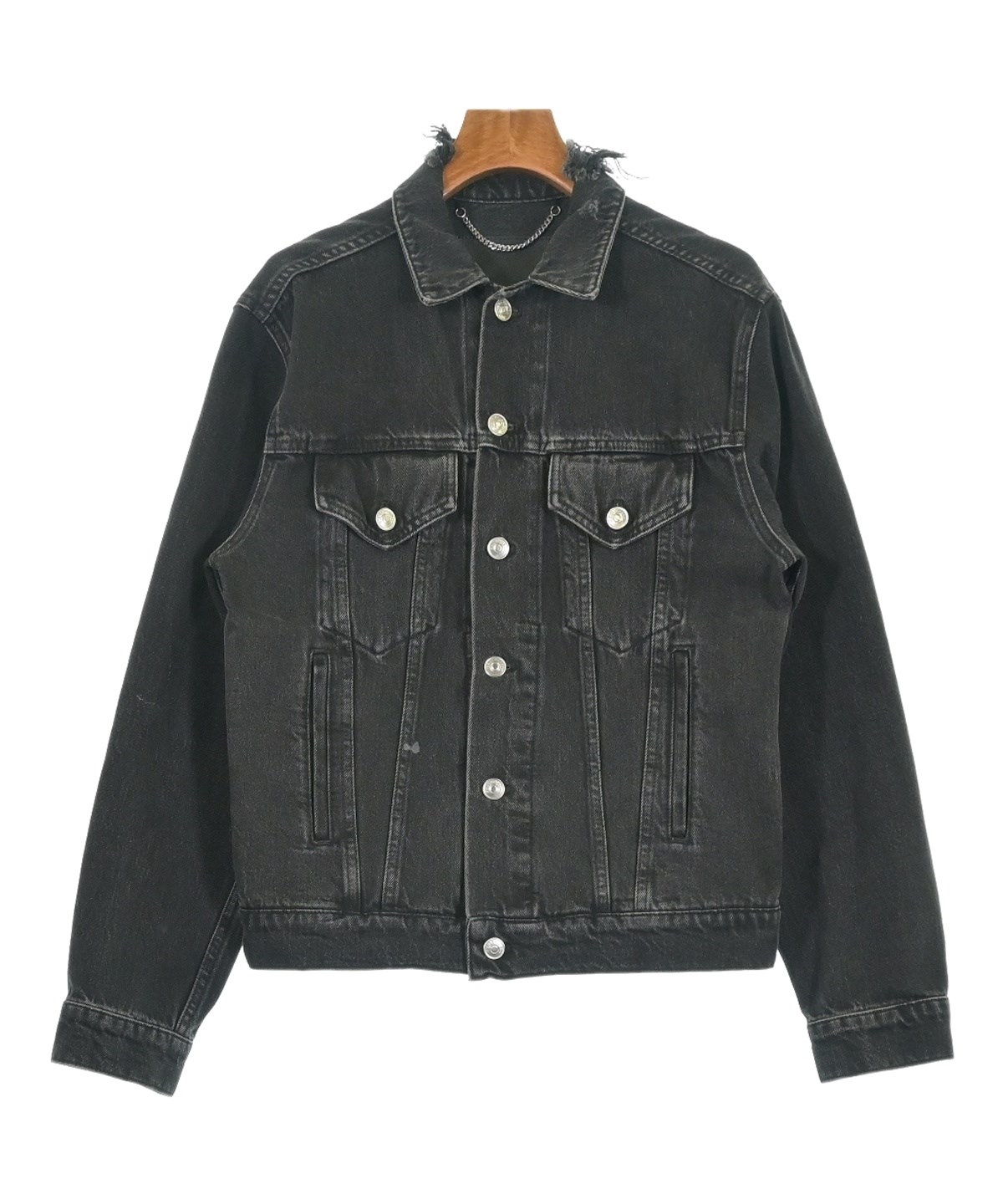 BALENCIAGA（バレンシアガ）デニムジャケット 黒 サイズ:44(S位