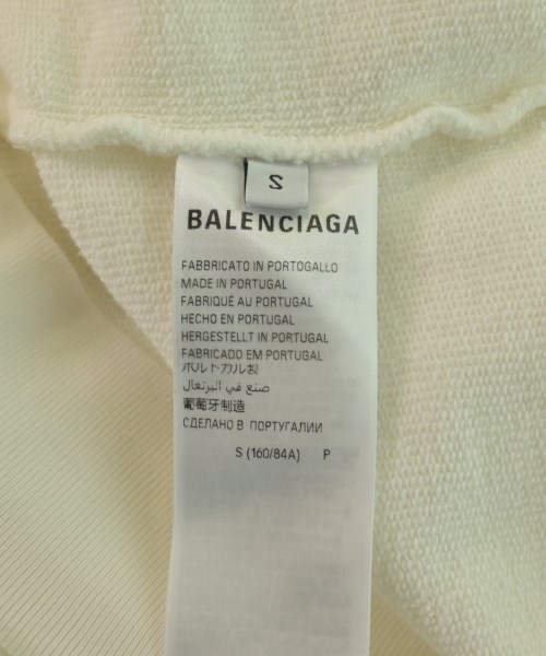 BALENCIAGA（バレンシアガ）パーカー 白 サイズ:S メンズ/2200620243018
