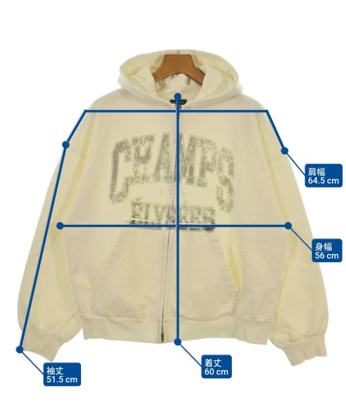 BALENCIAGA（バレンシアガ）パーカー 白 サイズ:S メンズ/2200620243018