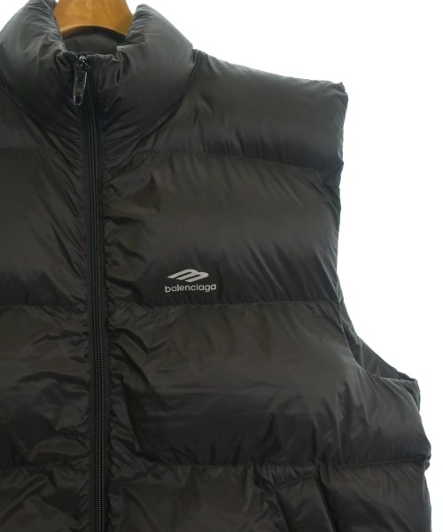 BALENCIAGA（バレンシアガ）ダウンジャケット/ダウンベスト 黒 サイズ:46(M位) メンズ/2200620155038
