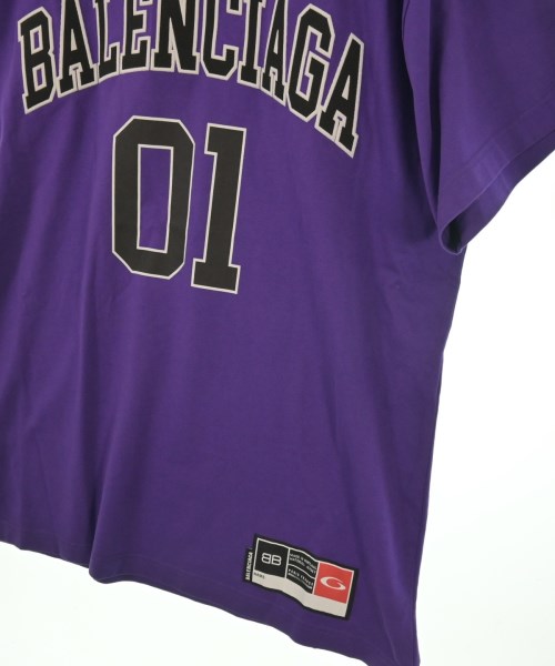 BALENCIAGA（バレンシアガ）Tシャツ・カットソー 紫 サイズ:L メンズ/2200620155076