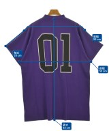 BALENCIAGA（バレンシアガ）Tシャツ・カットソー 紫 サイズ:L メンズ/2200620155076