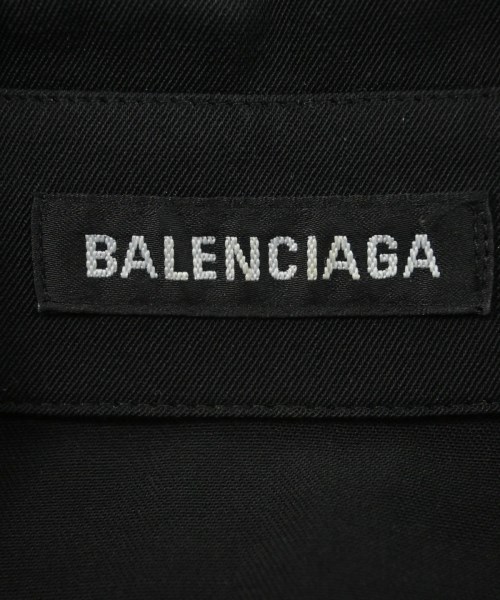 BALENCIAGA（バレンシアガ）カジュアルシャツ 黒 サイズ:38(M位) メンズ/2200620877022
