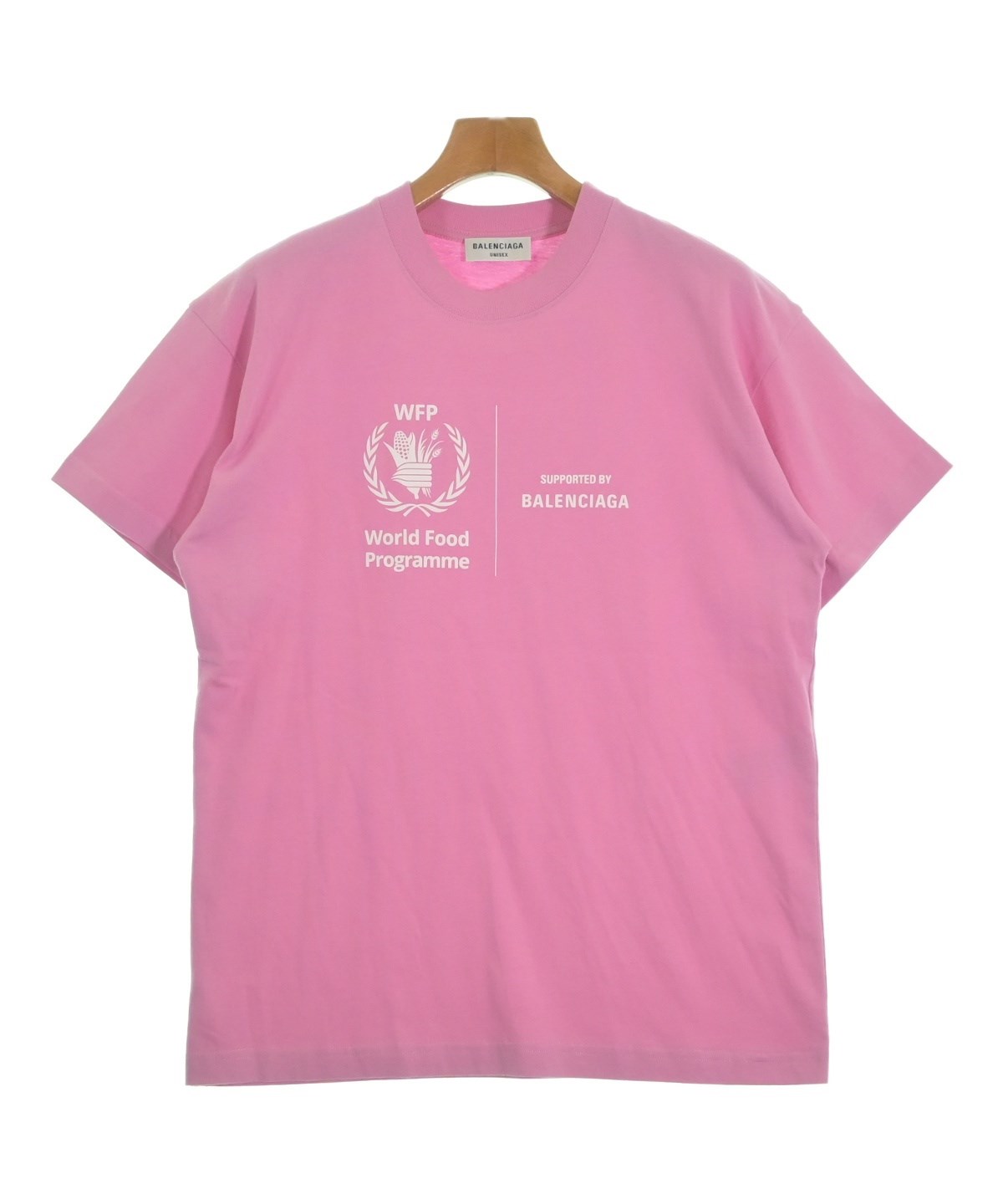 タグ付き BALENCIAGA バレンシアガ Tシャツワンピース レース ピンク 2008825S0001_x1_a001.jpg