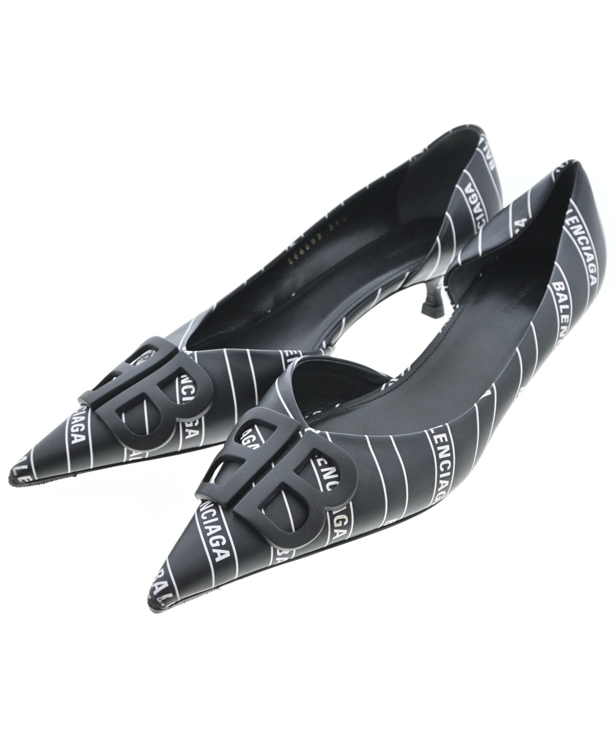 BALENCIAGA（バレンシアガ）パンプス 黒 サイズ:EU37 1/2(24cm位