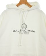 BALENCIAGA（バレンシアガ）パーカー 白 サイズ:M レディース/2200607764024