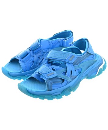 わ*読様 BALENCIAGA HardCrocs サンダル ブルー サイズ42 BALENCIAGA（バレンシアガ）サンダル 青 サイズ:26.5cm メンズ