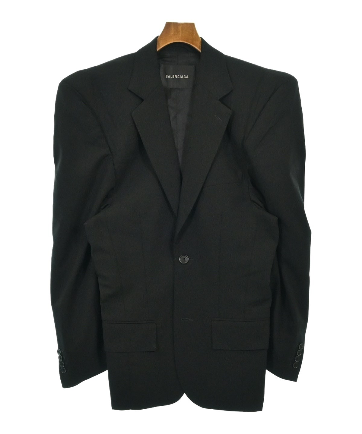 BALENCIAGA（バレンシアガ）テーラードジャケット 黒 サイズ:L