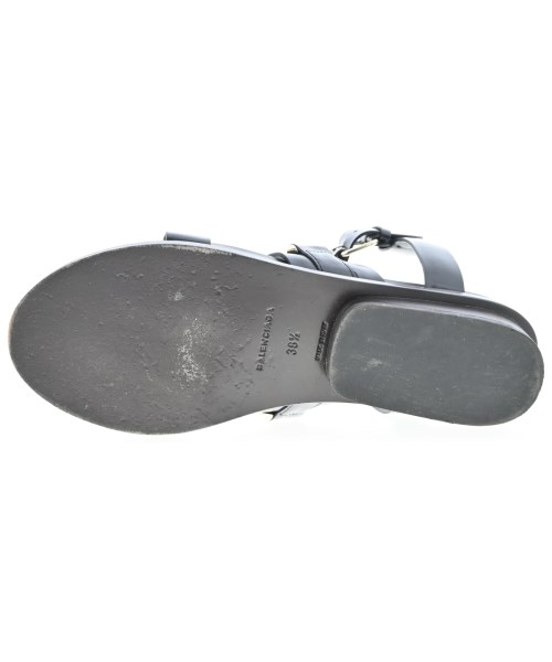 BALENCIAGA（バレンシアガ）サンダル 黒 サイズ:EU38 1/2(25cm位) レディース/2200601091072