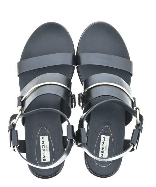 BALENCIAGA（バレンシアガ）サンダル 黒 サイズ:EU38 1/2(25cm位) レディース/2200601091072