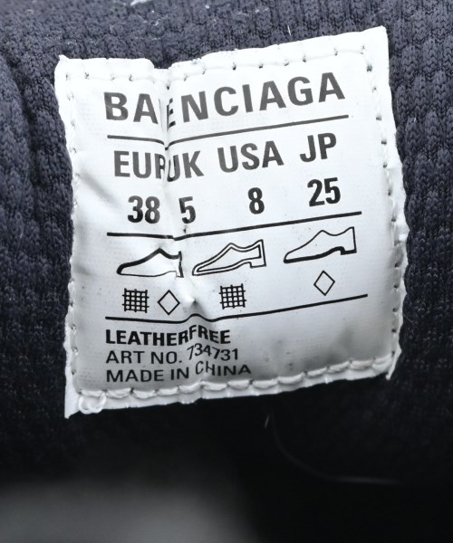 BALENCIAGA（バレンシアガ）スニーカー 黒 サイズ:25cm レディース/2200606955010