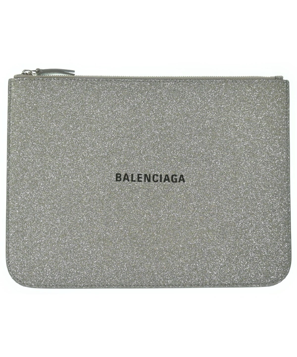 【中古】BALENCIAGA ★バレンシアガ★クラッチバッグ BALENCIAGA（バレンシアガ）クラッチバッグ シルバー サイズ