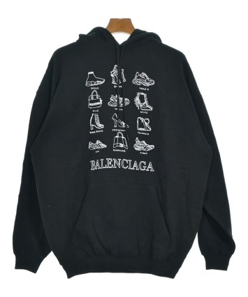 BALENCIAGA バレンシアガ　パーカー BALENCIAGA（バレンシアガ）パーカー 黒 サイズ:XS メンズ