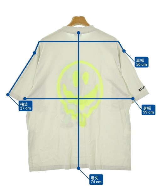 BALENCIAGA（バレンシアガ）Tシャツ・カットソー グレー サイズ:M メンズ/2200672843044